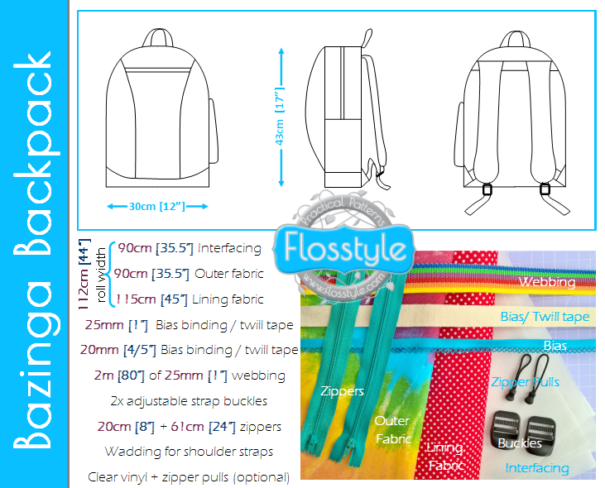 Bazinga Backpack Pattern - Image 4