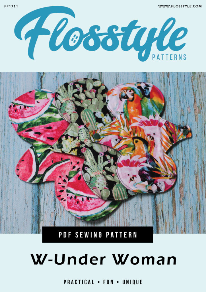 W-Under Woman Cloth Pad Pattern
